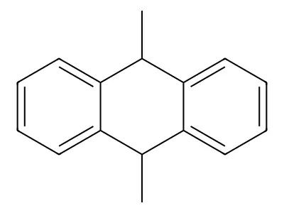 Anthracene, 9,10-dihydro-9,10-dimethyl- structure