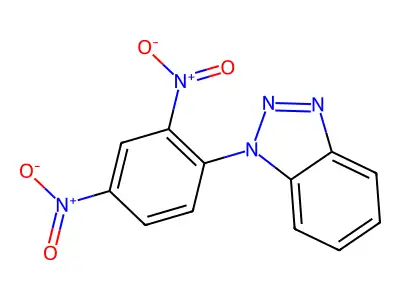 1-(2,4-dinitrophenyl)-1H-1,2,3-benzotriazole structure