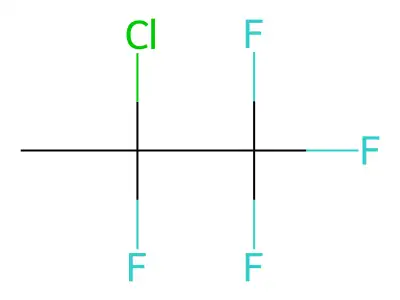 3-Chloro-1,1,1,3-tetrafluoropropane structure