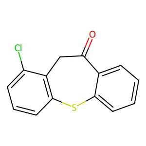 1-chlorodibenzo[b,f]thiepin-10(11H)-one structure