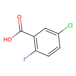 5-氯-2-碘苯甲酸 structure