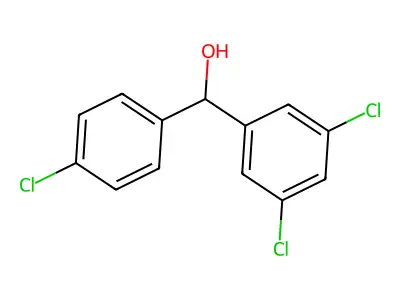 3,4',5-Trichlorobenzhydrol structure