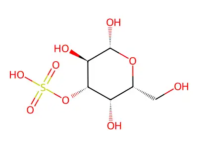 3-O-sulfo-beta-D-galactose structure