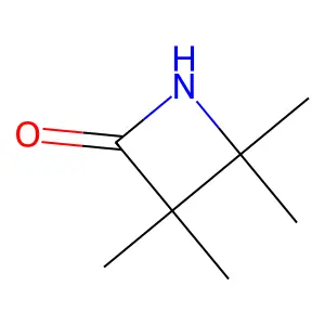 3,3,4,4-Tetramethylazetidin-2-one structure