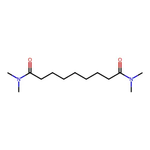 N,N,N',N'-四甲基壬二酰胺 structure