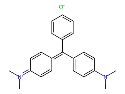 Malachite Green Oxalate structure