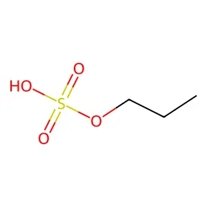 硫酸单丙酯 structure