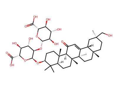Glycyrrhizin deriv. structure