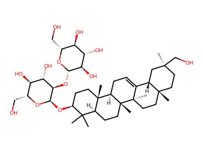 Glycyrrhizin deriv. structure