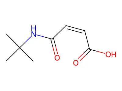 4-(Tert-butylamino)-4-oxobut-2-enoic acid structure