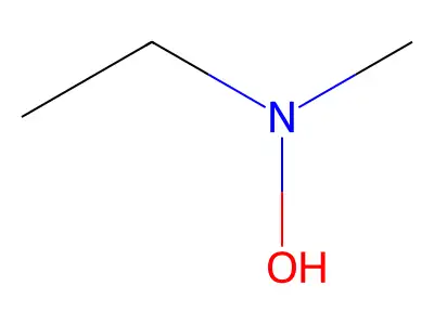 N-ethyl-N-methylhydroxylamine structure