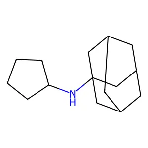 金刚烷基环戊胺 structure