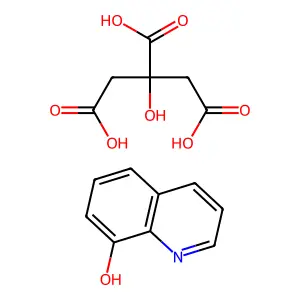 8-Hydroxyquinoline citrate structure