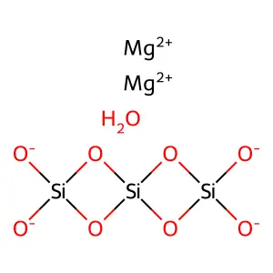 Magnesium silicate hydrate structure