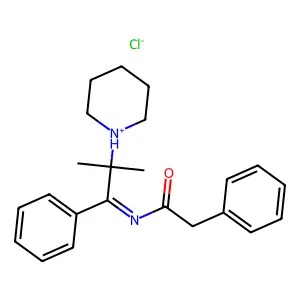 C22-H28-N2-O.Cl-H structure