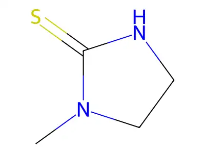 Methylethylenethiourea structure