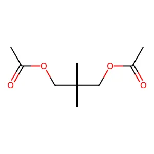 Neopentyl glycol diacetate structure