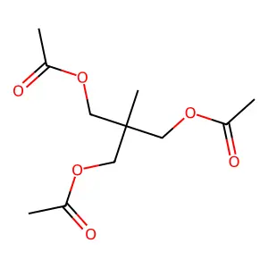 Trimethylolethane triacetate structure