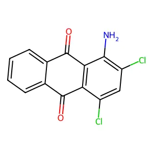 9,10-Anthracenedione, 1-amino-2,4-dichloro- structure