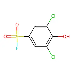 3,5-Dichloro-4-hydroxybenzenesulfonyl fluoride structure