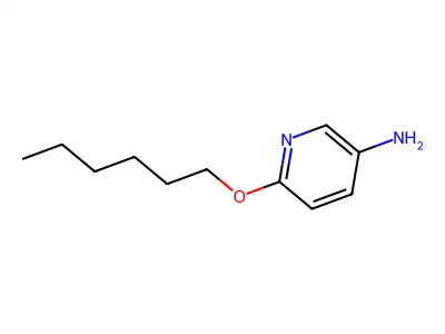 3-Amino-6-(hexyloxy)pyridine structure