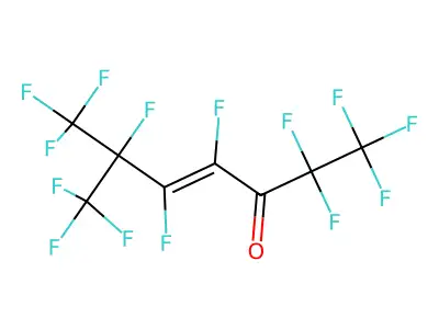 (4E)-1,1,1,2,2,4,5,6,7,7,7-Undecafluoro-6-(trifluoromethyl)hept-4-en-3-one structure