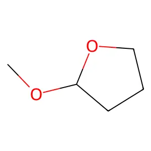 Tetrahydro-2-methoxyfuran structure
