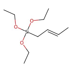 [(E)-but-2-enyl]-triethoxysilane structure