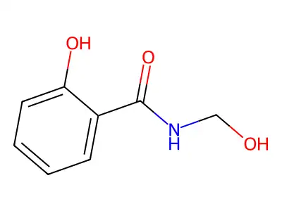 N-羟甲基水杨酰胺 structure