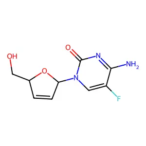 右艾夫他滨 structure