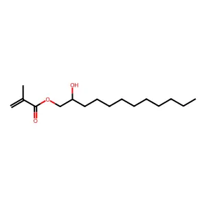 2-Hydroxydodecyl methacrylate structure