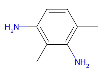 2,4-Dimethylbenzene-1,3-diamine structure