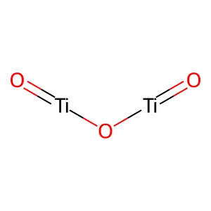 三氧化二钛 structure