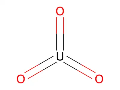 三氧化铀 structure