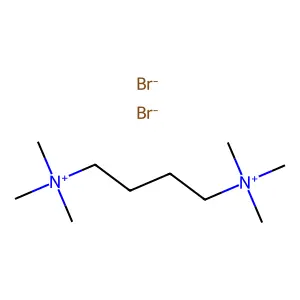 四亚甲基双三甲基溴化铵 structure