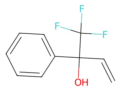 1,1,1-Trifluoro-2-phenyl-3-buten-2-ol structure