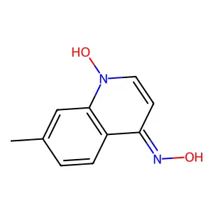7-甲基-4-羟氨基喹啉1-氧化物 structure