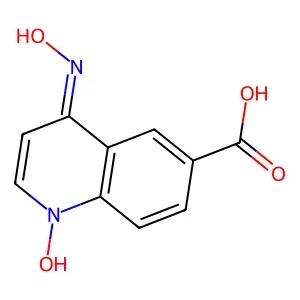6-羧基-4-羟氨基喹啉1-氧化物 structure