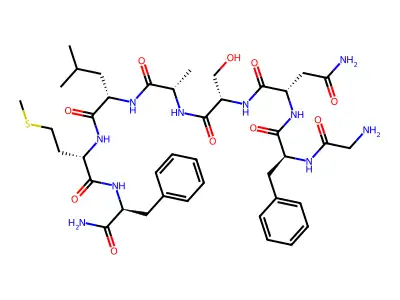 Salmfamide 1 structure