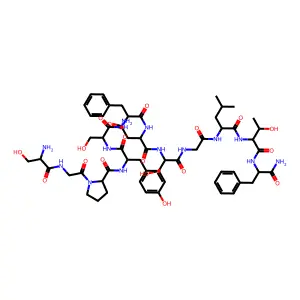 Salmfamide 2 structure
