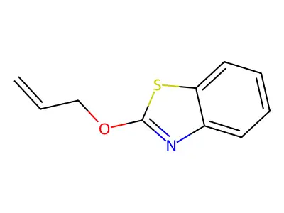2-Prop-2-enoxy-1,3-benzothiazole structure