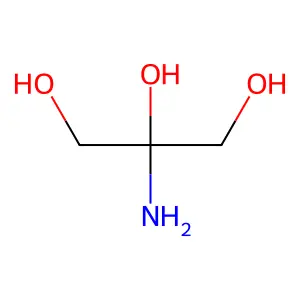 2-Amino-1,2,3-propanetriol structure