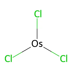 三氯化锇 structure