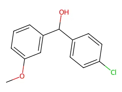 4-Chloro-3'-methoxybenzhydrol structure