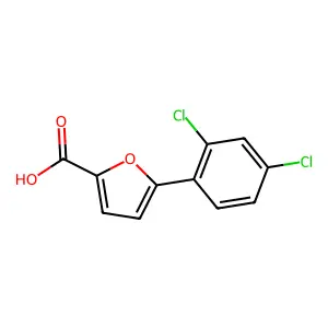 5-(2,4-Dichlorophenyl)furan-2-carboxylic acid structure