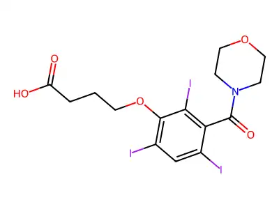 Iobutoic Acid structure