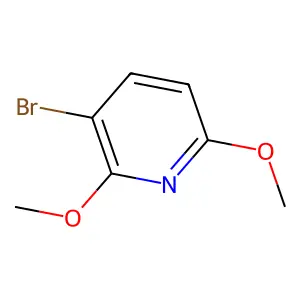 3-Bromo-2,6-dimethoxypyridine structure