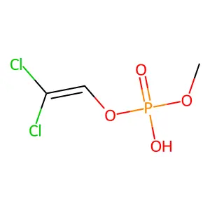 Demethyldichlorvos structure