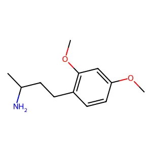 (2R)-4-(2,4-dimethoxyphenyl)butan-2-amine structure