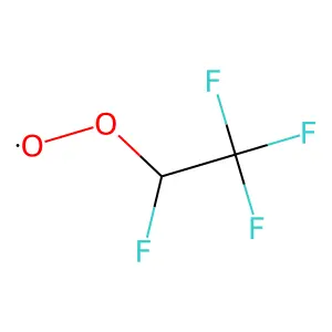1,2,2,2-Tetrafluoroethyldioxy structure